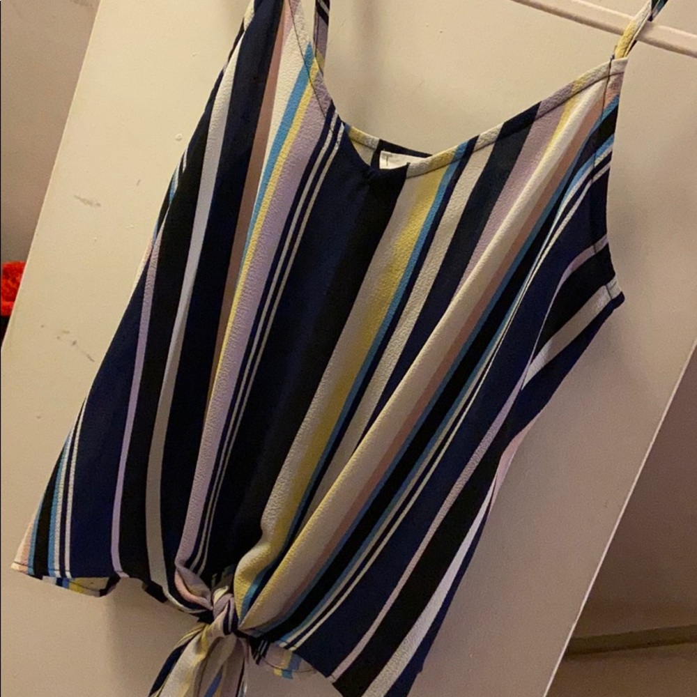 Striped Tie Shirt
